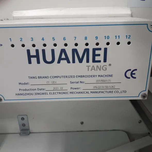 Macchina da ricamo Huamei Tang 4 teste