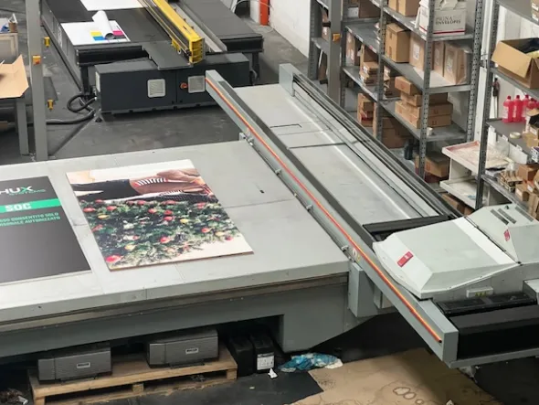 Macchina da stampa digital flatbed