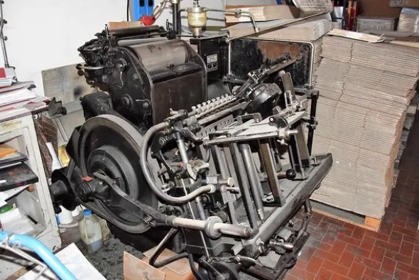 7#4086 Macchina da stampa Heidelberg