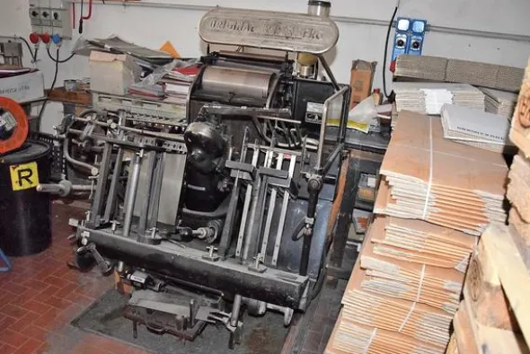 7#4086 Macchina da stampa Heidelberg