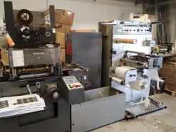 Macchina da stampa offset semi rotativa a bobina