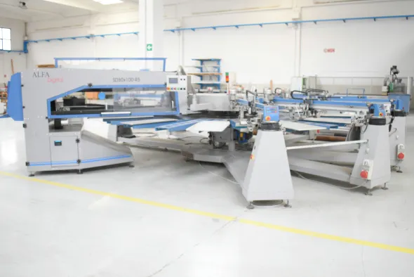 macchina da stampa serigrafica tekind