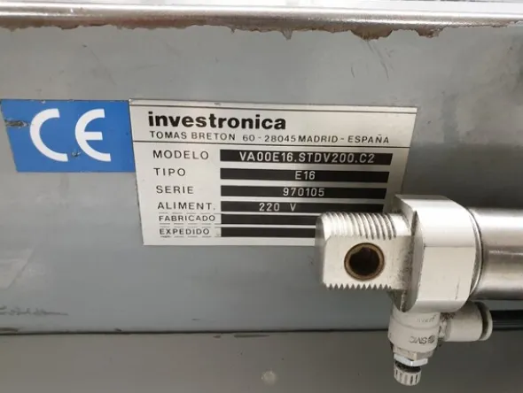 6#6164 Macchina da taglio Investronica