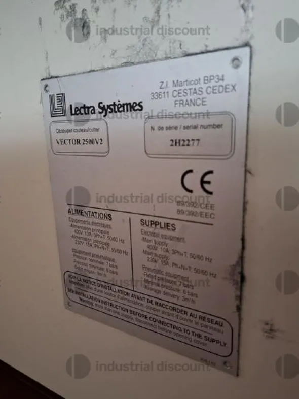 100#9770 Macchina da taglio Lectra Systemes