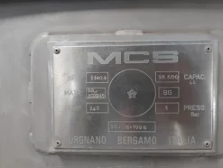 12#7909 Macchina da tintoria MCS