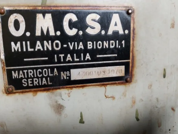 4#7280 Macchina filaturaO.M.C.S.A.