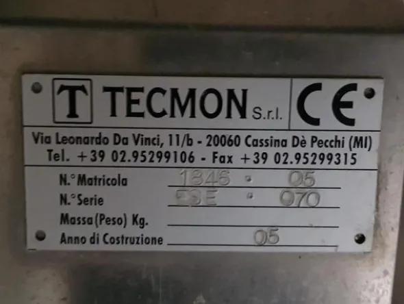 14#3260 Macchina filtraggio Tecmon