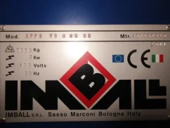 2#3741 Macchina formatrice e movimenti meccanici Imball