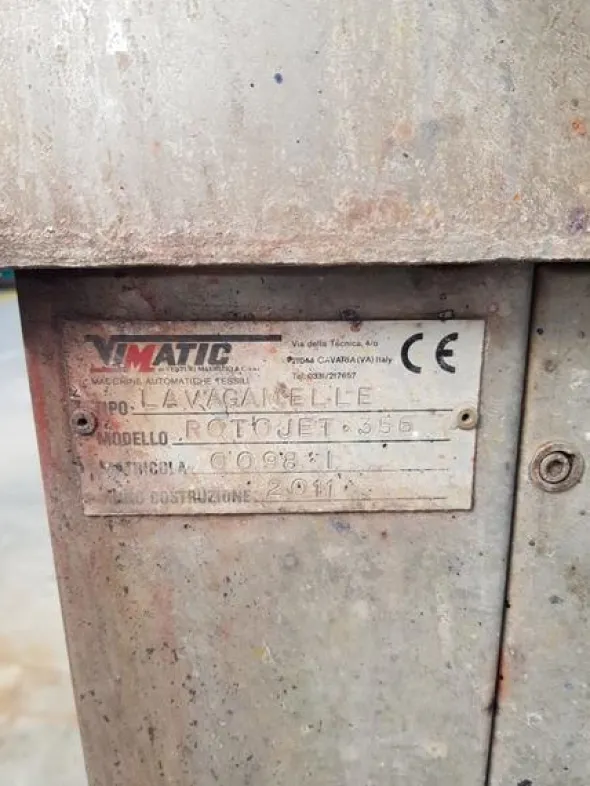 7#4199 Macchina lavaggio Gamelle Vimatic Rotojet 356