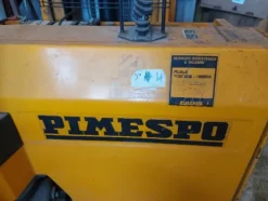 11#8374 Macchina per il sottovuoto Vacuum Pump e transpallet elettrico Pimespo