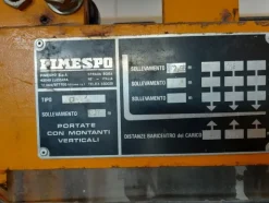 11#8374 Macchina per il sottovuoto Vacuum Pump e transpallet elettrico Pimespo