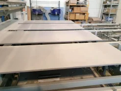 Macchina per la produzione di pannelli in cartongesso