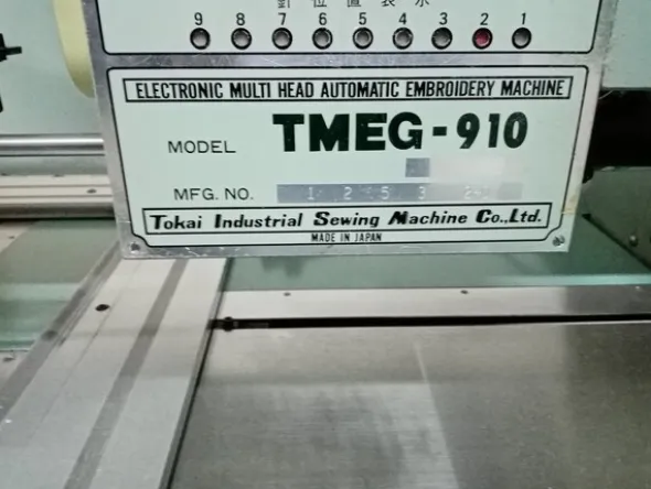 10#7030 Macchina per ricamo Tajima 10 teste