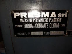 11#6439 Macchina per stampaggio a iniezione Presma