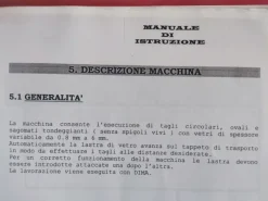 MACCHINA PER TAGLIO VETRI TONDI OVALI