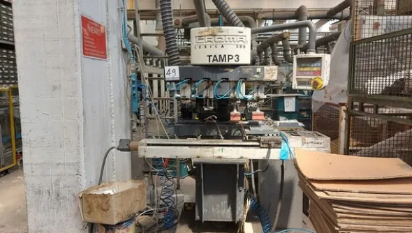 11#71740 Macchina per tampografia e attrezzature per serigrafia