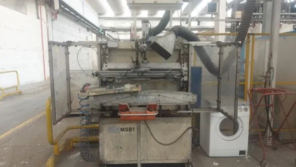 11#71740 Macchina per tampografia e attrezzature per serigrafia