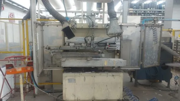 11#71740 Macchina per tampografia e attrezzature per serigrafia