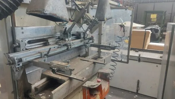 11#71740 Macchina per tampografia e attrezzature per serigrafia