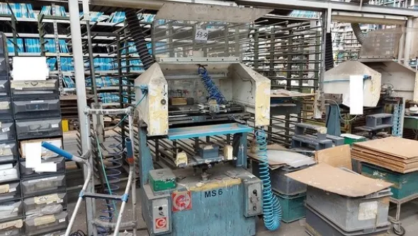 11#71740 Macchina per tampografia e attrezzature per serigrafia