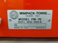 39#7341 Macchina per termoretraibile Minipack-Torre FM-76