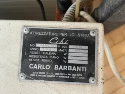 1#8077 Macchinari da stiro