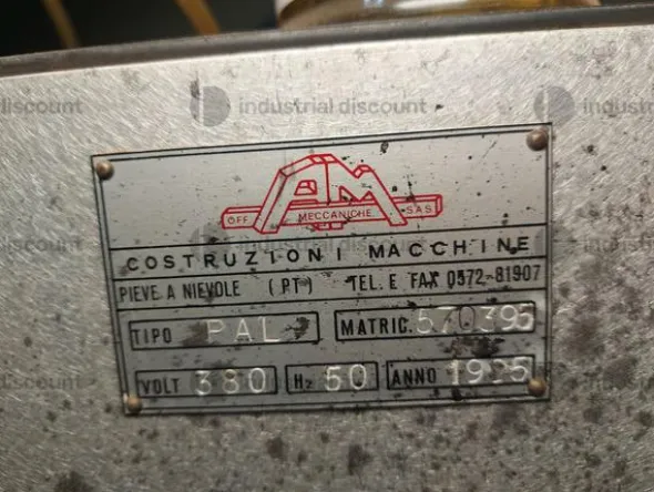 1#9363 Macchinari e attrezzatura per calzaturificio