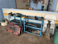 5#6473 Macchinari e attrezzature da officina meccanica per macchine agricole e arredi da ufficio