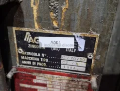 1#9818 Macchinari e attrezzature per lavorazioni metalliche e carrelli elevatori