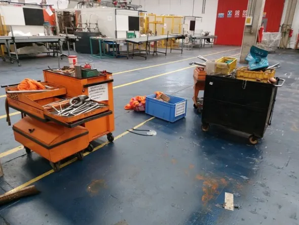 1#7512 Macchinari e attrezzature per la lavorazione di materie plastiche