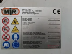 1#7512 Macchinari e attrezzature per la lavorazione di materie plastiche