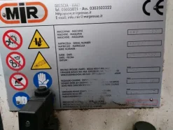 1#7512 Macchinari e attrezzature per la lavorazione di materie plastiche