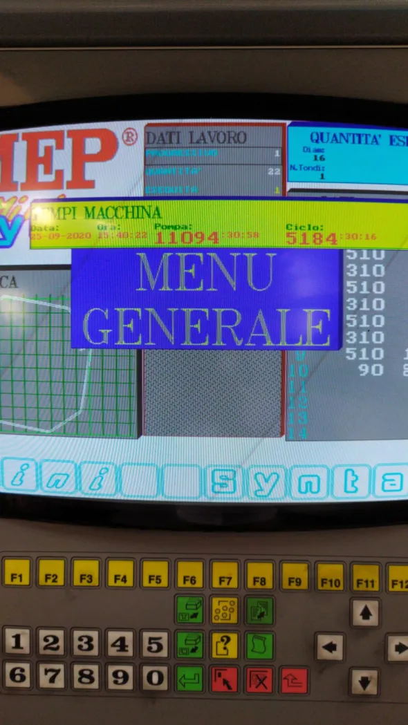 Macchinario Mep Mini-Syntax