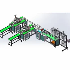 Macchinario per la produzione di mascherine 3 strato