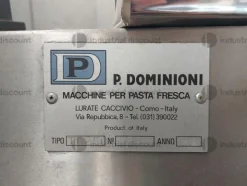71#8866 Macchinario per pasta Dominioni
