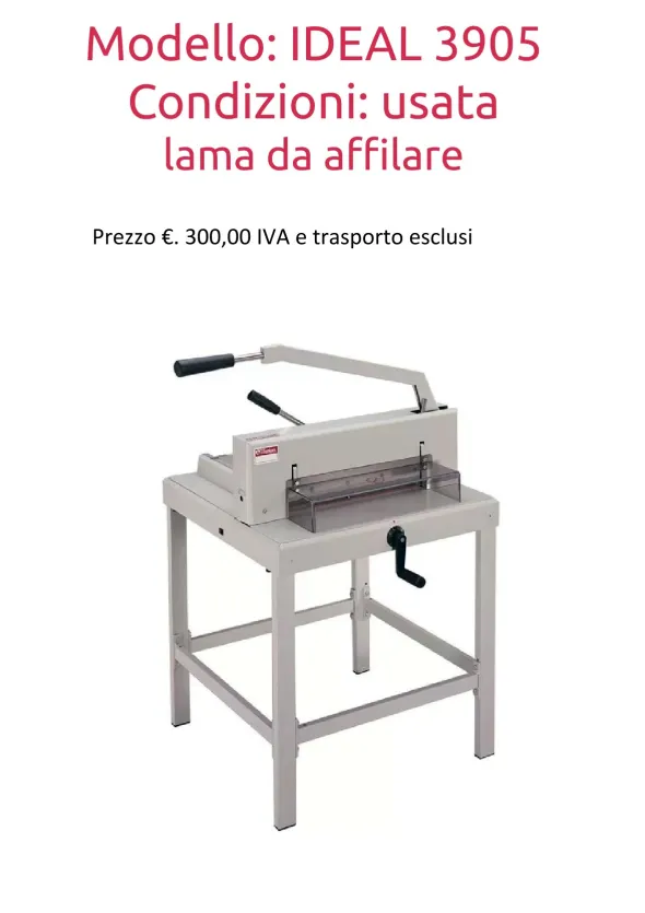 Macchinari per attività centro stampa