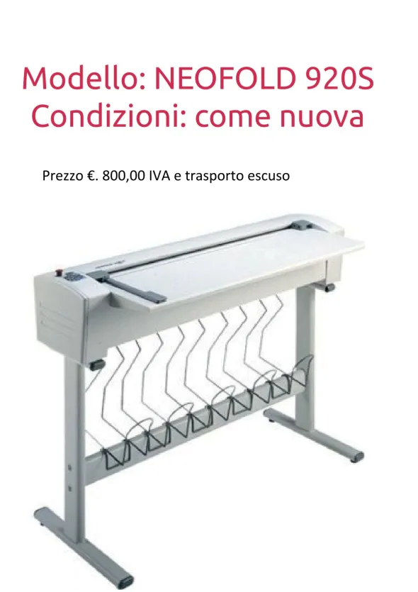 Macchinari per attività centro stampa