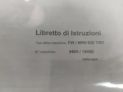 9#8426 Macchinari per lavorazione legno