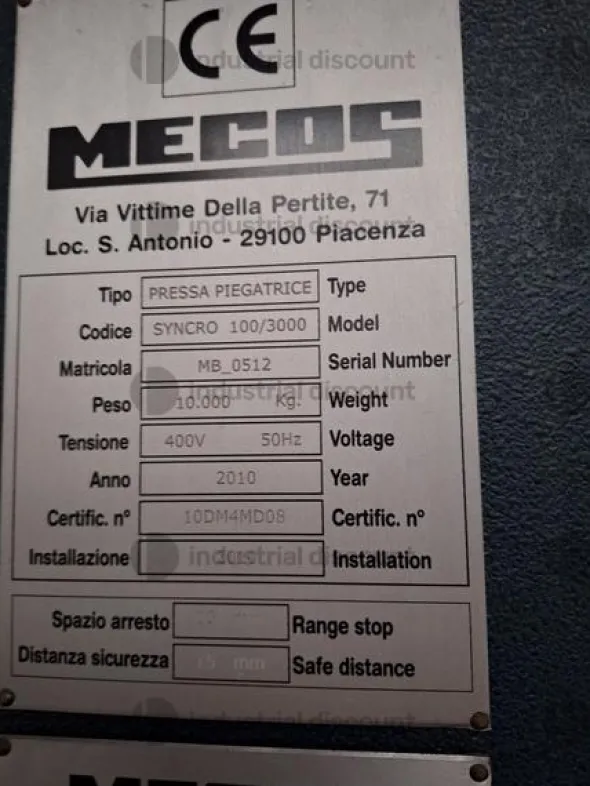 1#9876 Macchinari per lavorazioni metalliche e carrelli elevatori