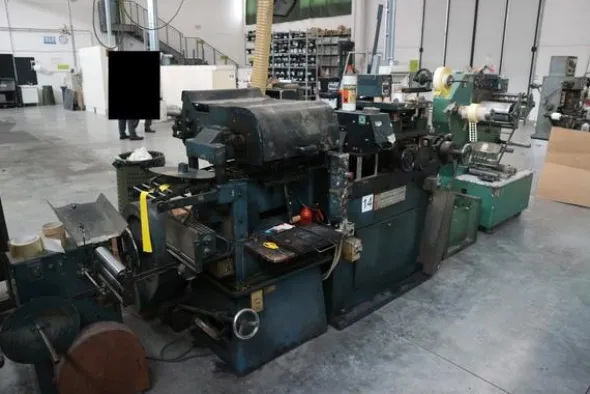 1#4432 Macchinari per produzione etichette autoadesive