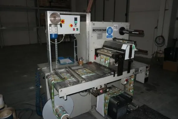 1#4432 Macchinari per produzione etichette autoadesive