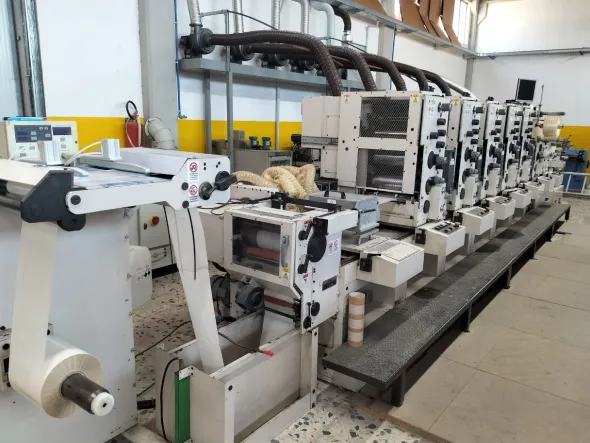 Macchina SHIKI modello FX-10, Offset a bobina