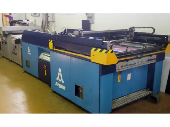 Macchina stampa serigrafica