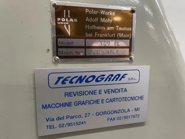 6#7246 Macchina tagliacarte Polar