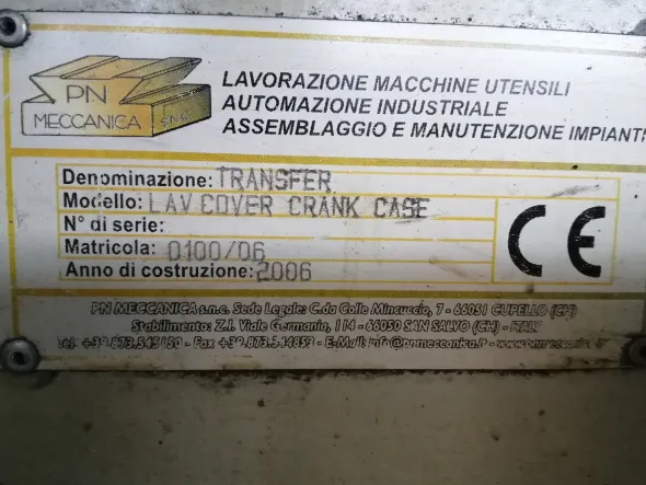 Macchina TRANSFER multiuso