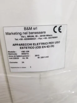 8#3422 Macchina VBC anticellulite
