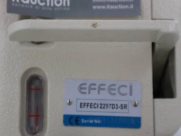 6#5535 Macchine da cucire Juki e Effeci