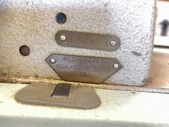 16#7419 Macchine per cucire e per calzatura