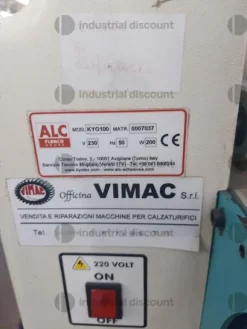 32#8561 Macchine per lavorazioni calzaturiere