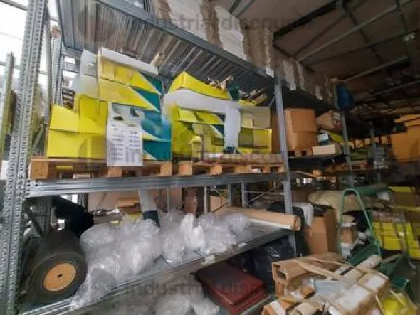 1000#8883 Magazzino rotativo verticale Modula, attrezzature per la confezione e magazzino di pellami e tessuti